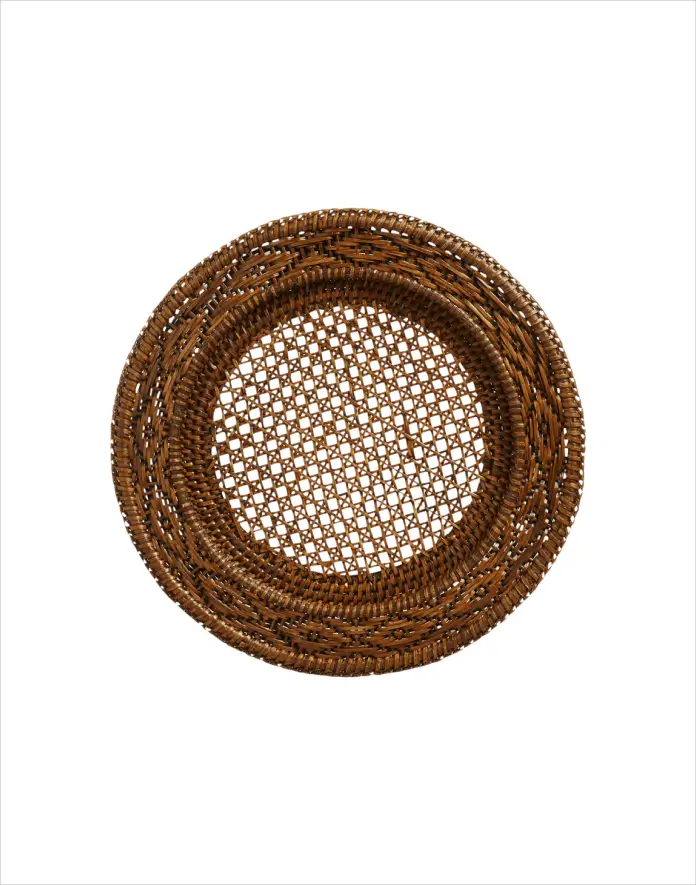 Mandalay rattan underplate